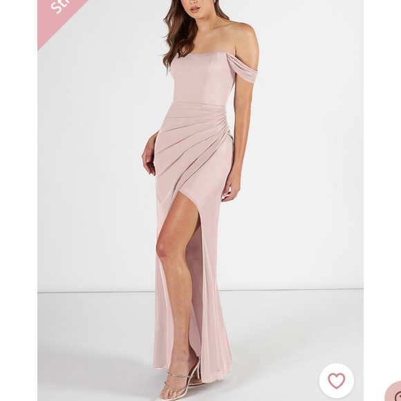 Azazie Dresses & Skirts - Azazie Kit dusty rose A2